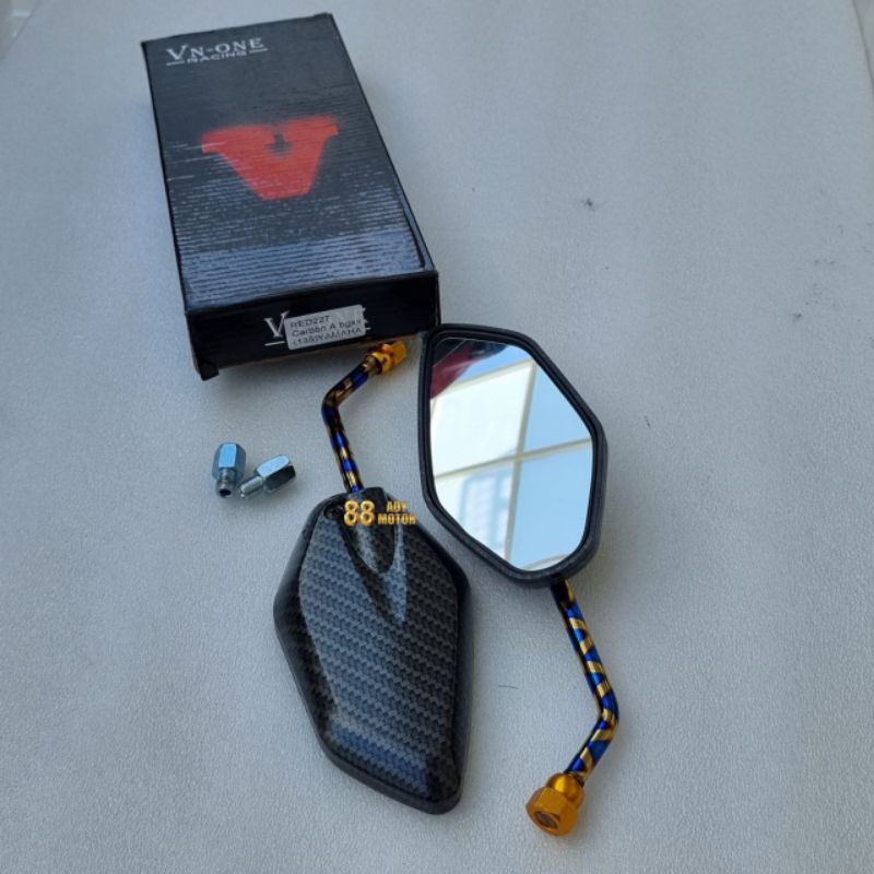 กระจกมองหลังคาร์บอน Yamaha Jupiter / Vixion New / N Max / Mio J / Mio M3 V One