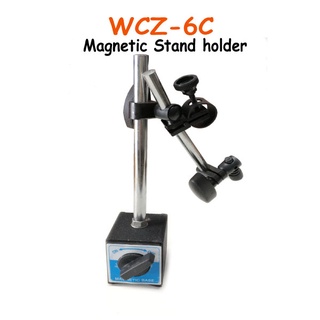 ชุดขายึดฐานแม่เหล็ก WCZ-6C Magnetic Stand สำหรับยึดเครื่องวัด DIAL GAUGE ในงานช่างกลึง