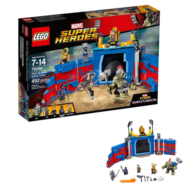 LEGO ® Marvel Super Heroes 76088 Thor vs. Hulk: Arena Clash