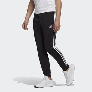 กางเกงขายาวผู้ชาย adidas Essentials French Terry Tapered Cuff 3-Stripes Pant ลายสามแถบ ยอดนิยม