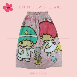 i-Biley กระโจมอกอาบน้ำ Size M TS-029 ลาย LITTLETWINSTARS ลิขสิทธิ์แท้ 100% ผ้านุ่ม คุณภาพดี