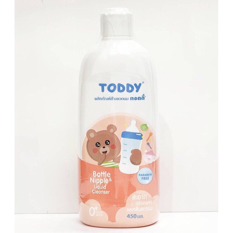 Toddy น้ำยาล้างขวดนม 450 มล แพ็ค( 1 ขวด)