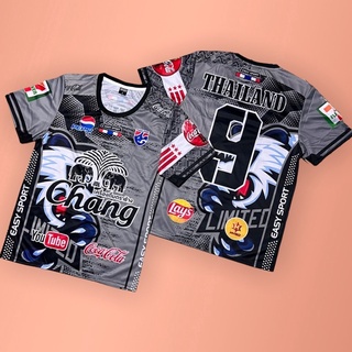 พร้อมส่ง !! เสื้อกีฬาแขนสั้น ลายช้างไทย Chang Jersey สําหรับผู้ชาย และผู้หญิง