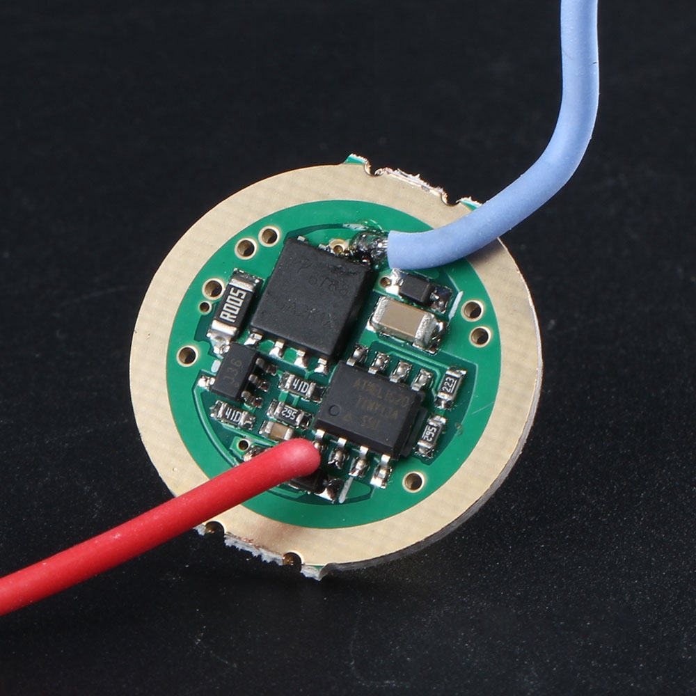 DIY Spare CONVOY 17mm 22mm LED Driver Circuit Board For Luminus ...