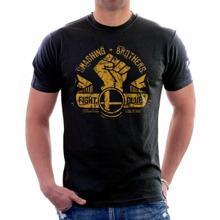 เสื้อท็อป ผ้าฝ้าย ลาย Fight Club Project Mayhem Smashing Brothers Tyler Durden สําหรับผู้ชายS-5XL