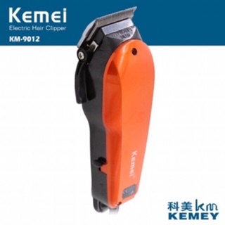 KEMEI รุ่นKM-9012 ปัตตาเลี่ยนตัดผม มอเตอร์แรง มาพร้อมหวีรอง 4 ขนาด ปัตตาเลี่ยน แบตตาเลี่ยน บัตตาเลี่ยน บัตเลี่ยนตัดผม