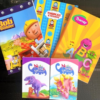 สมุด สมุดโน๊ต เด็ก จดบันทึก barney bob the builder thomas and friend