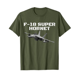 [S-5XL]A great F-18 เสื้อยืด ลาย Super Hornet Aviation เสื้อยืดลําลอง ผ้าฝ้าย ระบายอากาศ ของขวัญแฟชั่น สําหรับผู้ชาย