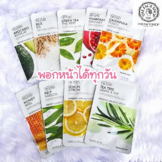 แผ่นมาร์กหน้า🌸The face shop🌸