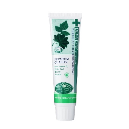 Dentiste Original Toothpaste Tube เดนทิสเต้ ยาสีฟัน สูตรออริจินัล ช่วยลดกลิ่นปากตอนเช้า ขนาด 50 กรัม 09760