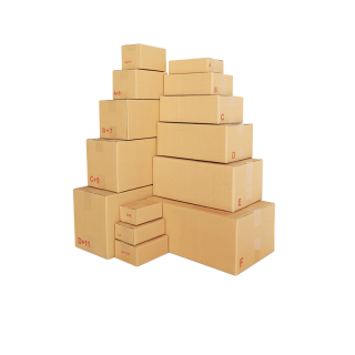 [ส่งฟรี] กล่องพัสดุไซส์เล็ก - ใหญ่ เบอร์ 00 - ฉ จ่าหน้า ฝาชน กล่องพัสดุ กล่องไปรษณีย์ เฉลี่ยต่อใบรวมค่าส่งแล้วถูกมาก