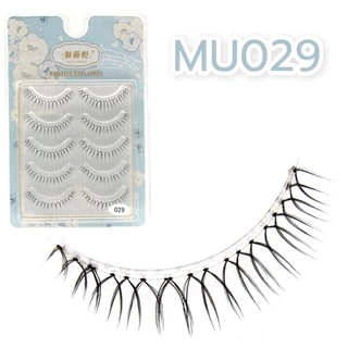 ขนตาปลอม 029 ขนตาสไตล์เกาหลี MUW27 MU028 MU029 MU032 ติดขนตาปลอม ขนตาติดออกงาน