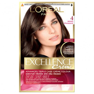 Loreal excellence cream สีผมลอรีอัล สีย้อมผมลอรีอัล ครีมปิดผมขาวลอรีอัล ครีมปิดผมขาวลอรีอัล