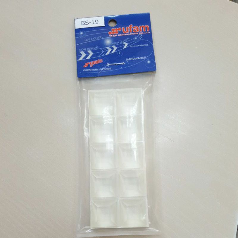 BS-19 ปุ่มยางกันกระแทก มีกาว3Mในตัว สินค้านำเข้าจากอเมริกา