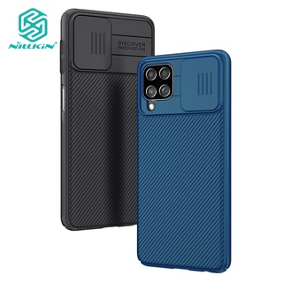 Nillkin Camshield เคส สำหรับ Samsung Galaxy A22 4G หรูหรา PC ยาก เคสโทรศัพท์ พร้อมระบบกันสไลด์กล้องฝาหลังกันกระแทก เคสมือถือ