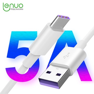 Lenuo สายชาร์จ USB Type C 5A ชาร์จเร็ว 0.25 ม.