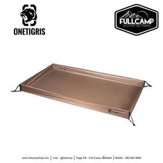 Onetigris Tent Bathtub Floor กราวชีท ผ้าปูรองเต็นท์ แผ่นปูรองเต็นท์ แบบมีขอบ ขนาด 110 x 200 cm