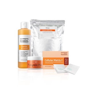 Theraderm Pumpkin peel facial care products