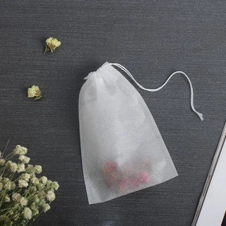 [สินค้าพร้อมส่งจากไทย] ถุงชา แบบมีเชือก ถุงกาแฟ มีหลายขนาด