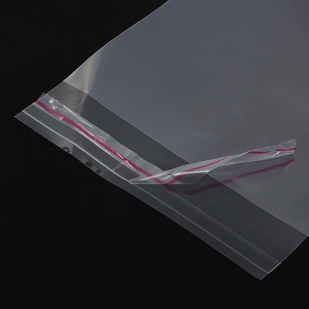 OPP Packing Bags 100Pcs/lot Transparent Self Adhesive Seal Plastic Storage Bag OPP Pack Bag With Hang Hole Retail Packaging Pouch - รูปที่ 4