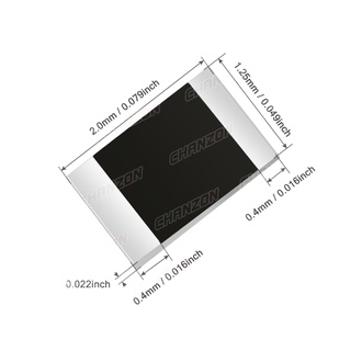 1200 ชิ้น SMD 0805 ตัวต้านทานชุดสารพัน (60 ค่า x 20 ชิ้น) 0ohm 10 เมตรโอห์ม 1/8 วัตต์ 1% ฟิล์มความแม่นยำสูงความต้านทานชิ