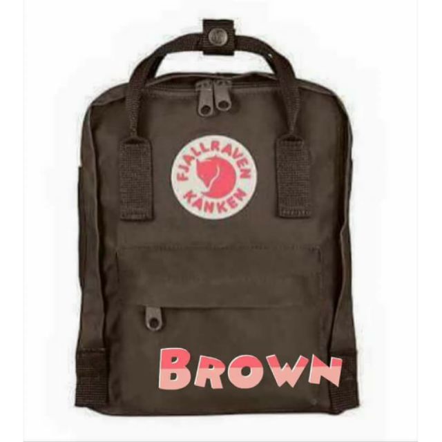 กระเป๋า Kanken Mini Brown ของแท้ 100%