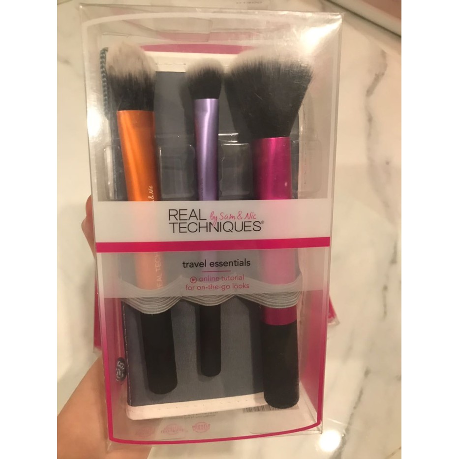 [150gr] T043 | Vander Brush 3 ชิ้น Soft Flat Brush สําหรับรองพื้น/แป้ง