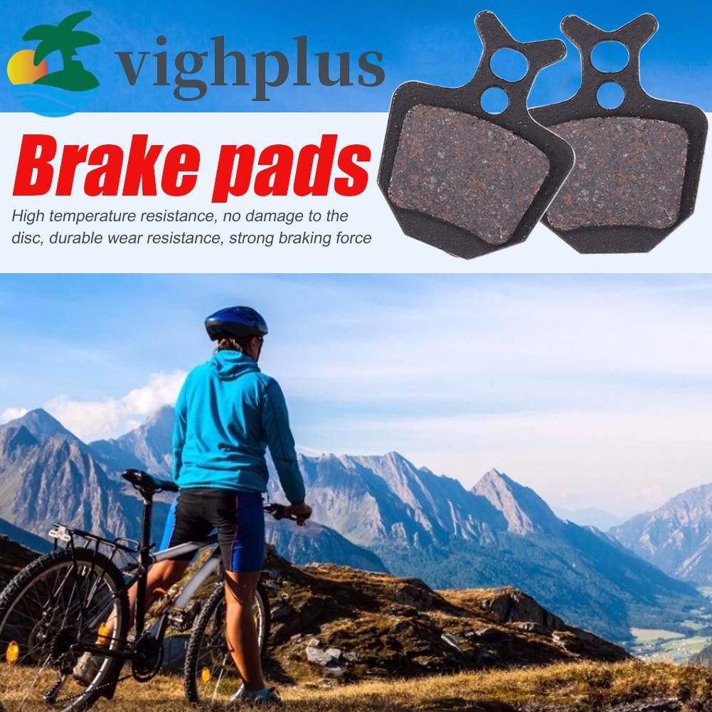2 Paires Plaquettes De Frein à Disque VTT - Résine Semi-Métallique - Compatibles Shimano