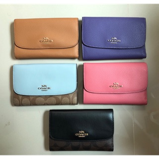 Coach wallet 3พับใบกลาง