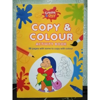 Copy &amp; Colour Activity Book-157-