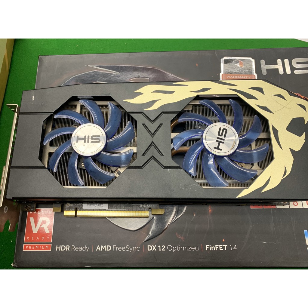 Turbo 8gb His Rx 480 8gb การ์ดจอ Amd His Rx 480 8g ตัวแรง Naiaod