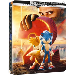 Sonic The Hedgehog 2 /โซนิค เดอะ เฮดจ์ฮ็อก 2 (4K+BD Steelbook) (4K/BD มีซับไทย)