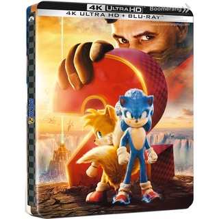 Sonic The Hedgehog 2 /โซนิค เดอะ เฮดจ์ฮ็อก 2 (4K+BD Steelbook) (4K/BD มีซับไทย)