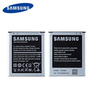 Original B100AEแบตเตอรี่ 1500mAhสำหรับSamsung Galaxy Ace 3 S7270 S7272 S7260 S7262 G318 S7273 แบตเตอรี่โทรศัพท์มือถือ