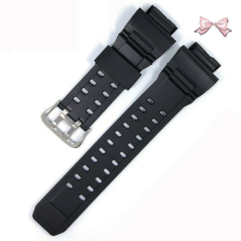 CASIO G-SH0CK GW9400 GW-9400 GW 9400 WATCH STRAP สีดํา