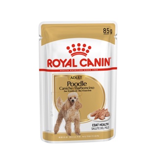 Royal canin pouch 85g. เพาซ์ซองสีทอง สูตรเฉพาะสายพันธุ์ (1กล่อง12ซอง)