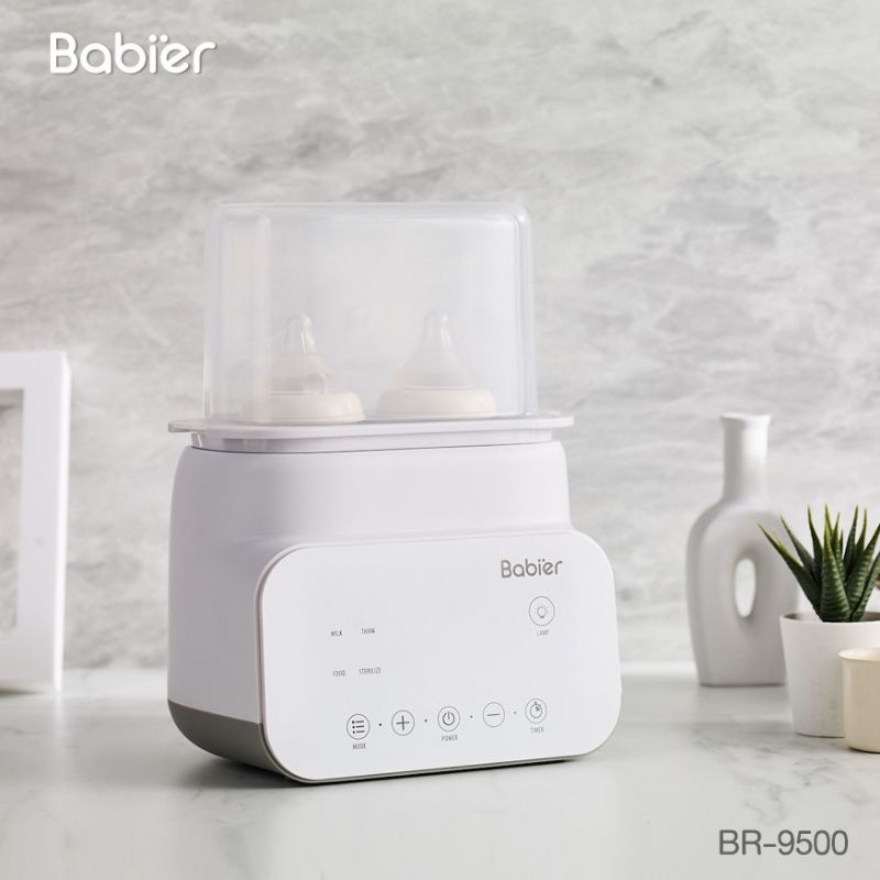 Babier เครื่องอุ่นนม นึ่งฆ่าเชื้อขวดนม (ของใหม่) baby bottle warmer &amp; sterilizer