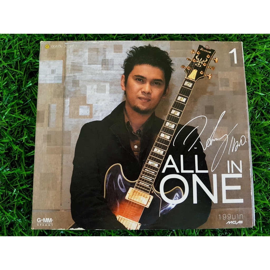 CD แผ่นเพลง แมว จิรศักดิ์ ปานพุ่ม อัลบั้ม All In One 1 เพลงประกอบละคร รักในรอยแค้น