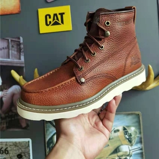 Caterpillar bootsรองเท้าบูทสไตล์อังกฤษคลาสสิกมาร์ตินรองเท้าบูทรองเท้าสูงคู่รองเท้ามอเตอร์ไซค์รองเท้าบูทแฟชั่น