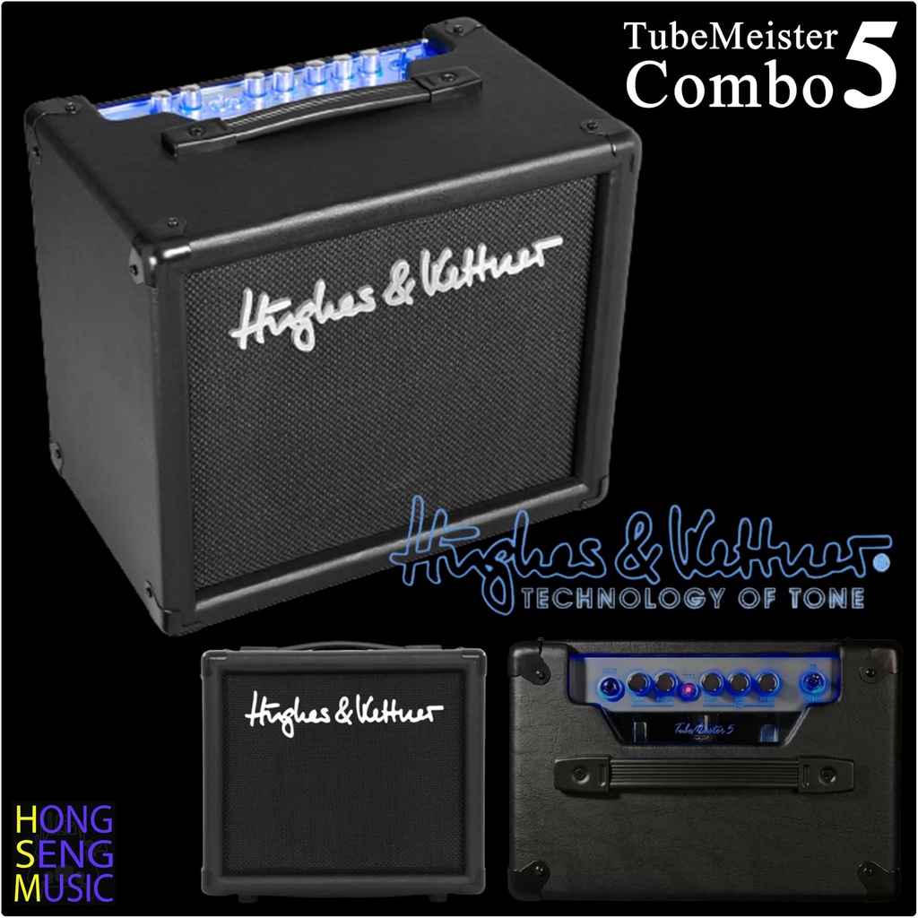 ตู้แอมป์กีตาร์ไฟฟ้า Hughes & Kettner Tubemeister5 All Tube ขนาด 5Watts แอมป์หลอดล้วน