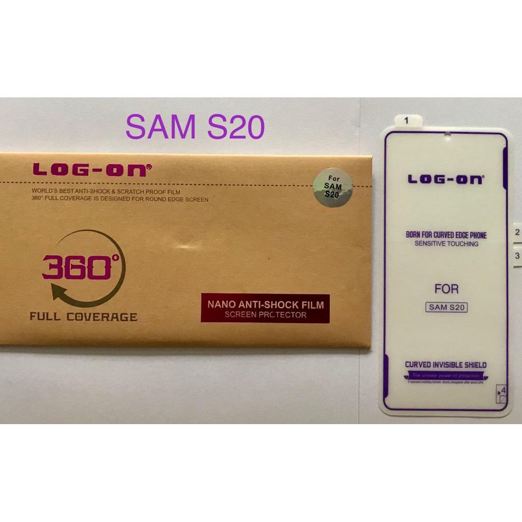 LOG ON ANTISHOCK SAMSUNG S20 ANTI SCRATCH JELLY