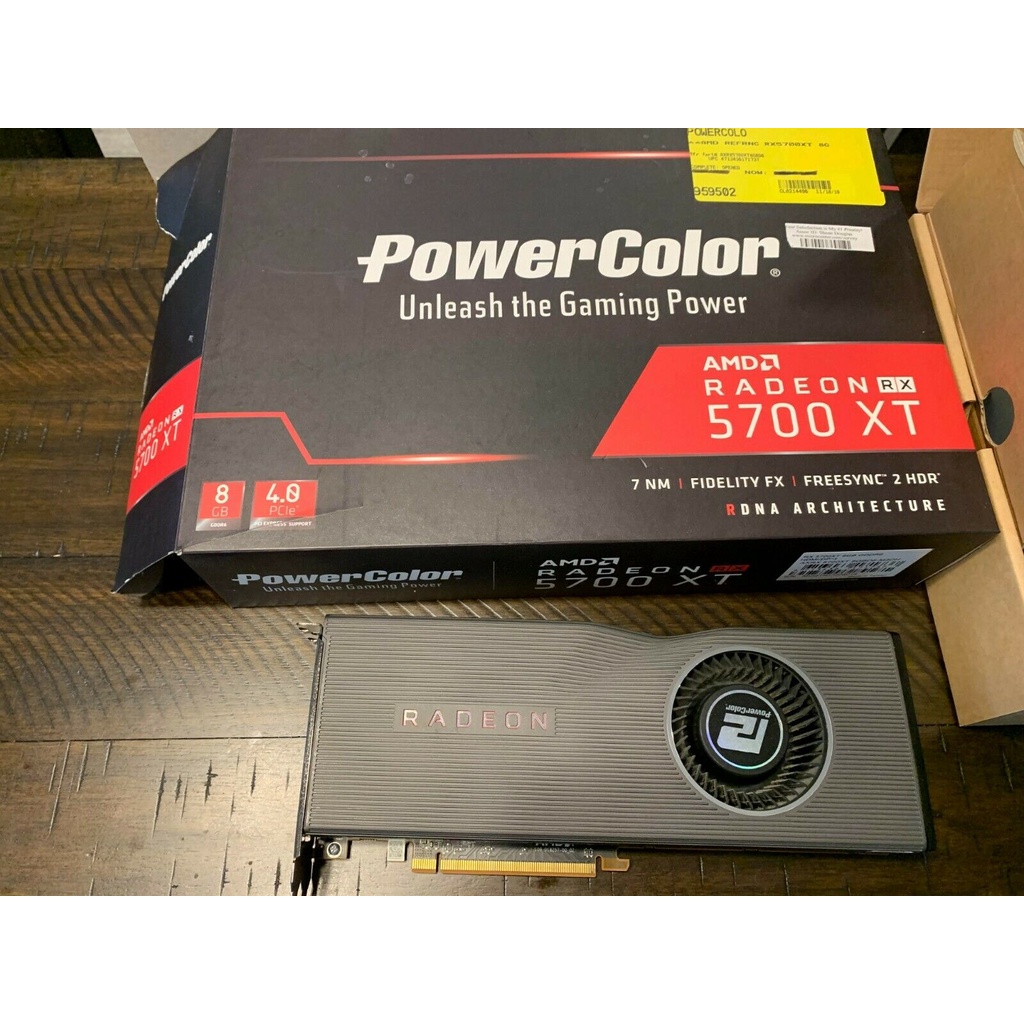 PowerColor AMD Radeon RX 5700 XT 8GB GDDR6 Graphics Card - izrraqiiwr ...