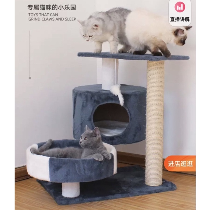 cat toy &amp; homie  🐈🪸ที่ฝนเล็บแมว เสาฝนเล็บแมว ที่นอนแมว ที่ลับเล็บแมว ที่ข่วนเล็บแมว เตียงนอนแมวขนาดใหญ่ ของเล่นแมว