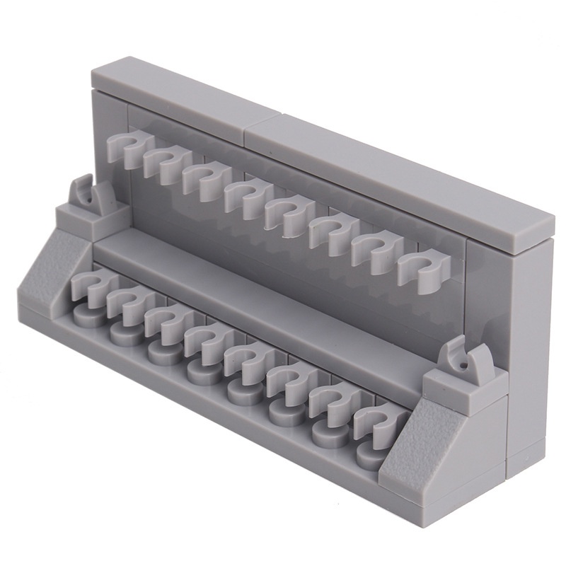 Lego ของเล่นเด็กตัวต่อ Weaponry Rack สองด้านชุดทหารเสริมการศึกษาเด็ก ...
