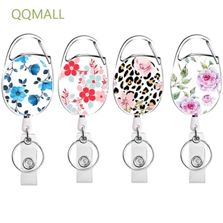 QQMALL Office Supplies Nurse Doctor Business Card Retractable Badge ID Badge Holder Badge Holder Clip Card Holder Clip ID Card Name Tag Holder Work Card Name Card Holder Key Chain