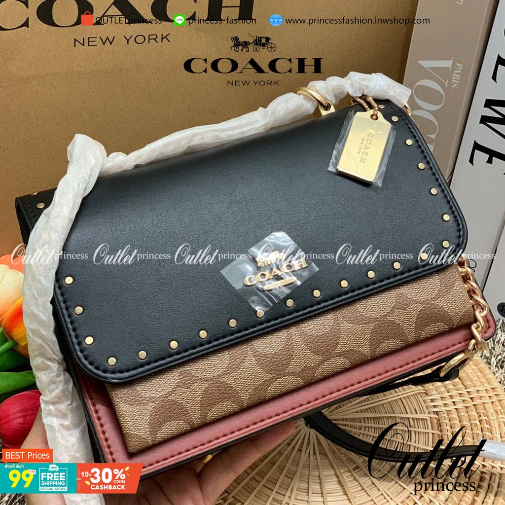 พร้อมส่งถึง 8 สี ห้ามพลาดค่ะ! COACH KLARE CROSSBODY BAG ((91019//91174//90400//1424//90635)) พร้อมส่