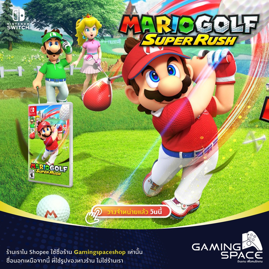 NINTENDO SWITCH mario golf super rush (usasia) ThaiPick