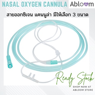 (ครบทุกไซส์) สายออกซิเจน แคนนูล่า ยี่ห้อ MFLAB Nasal Oxygen Cannula 2 เมตร