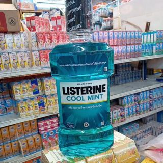 LISTERINE ลิสเตอรีนน้ำยาบ้วนปาก คูลมิ้นท์ 750 มล.