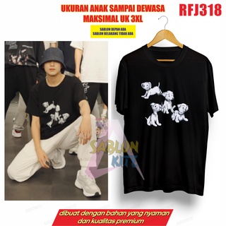 !! เสื้อยืด พิมพ์ลาย Haechan JAEMIN RFJ318 Three Dog UP TO 3XL